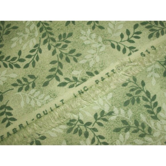 4.75 Yard Fabri-Quilt Inc Structure Innuendo Hunter Mint Green Quilting Fabric - Picture 5 of 6